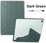 dėklas su stovu Galaxy Tab S10 Ultra (X920/X926) žalias