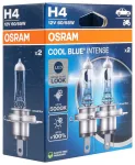 Halogen Bulbs Osram H4 12V 60/55W P43t Cool Blue NEXT GEN 5000K 2 pcs