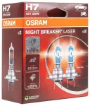 Halogen Bulb Osram H7 12V 55W PX26d NIGHT BREAKER LASER +150% /2pcs