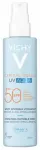 Vichy Capital Soleil UV Aqua Hydrating Invisible Spray Spf50 200ml kūno apsauginis pur&scaron;kiklis nuo saulės