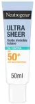Neutrogena Oil Control Ultra Sheer SPF 50+ nematomas fluidas 50ml