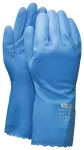 Work gloves TAMREX 3801, vinyl, blue, pair, size 8