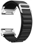Beline High Mountain Loop i&scaron;maniojo laikrodžio dirželis Garmin Enduro 3/Instinct 2X Solar/Descent Mk2i (26 mm) | nailoninis | juodas