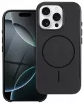 &bdquo;Riff Glossy MagSafe&ldquo; nugarėlės dėklas, skirtas &bdquo;Apple iPhone 17&ldquo;, juodas