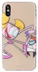 Cartoon Network Dexter Aizmugurējais Silikona Apvalks Priek&scaron; Apple iPhone X / XS Dexter with Dee Dee