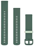 Garmin Quick Release 20mm Watch Strap Pulksteņa siksniņa priek&scaron; Vivoactive 6 / zaļ&scaron;