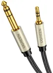 UGREEN 10629 AV127 Audio kabelis 3.5mm uz 6.3mm TRS 3m / pelēks