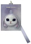 Nimmy portfel na karty fioletowy|purple Big Eyed Pet 2.0 Rabbit