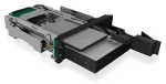 We-Ra. IcyBox 1x2,5"+1x3,5" SATA/SAS=>2xSATA Host 5,25"
