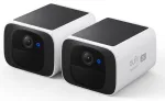IP kamera D-Link Eufy SoloCam E220 &ndash; tinklo stebėjimo kamera &ndash; lauko sąlygoms atspari &ndash; spalvota (diena&naktis) &ndash; 2K &ndash; su garsu &ndash; belaidė &ndash; Wi-Fi &ndash; 2.4GHz radijas (pakuotė su 2)