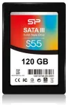 Silicon Power SSD 120GB 6.3cm SATAIII S55 3D Nand Black
