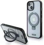 Tumi TUHMP15SSSFC iPhone 15 | 14 | 13 6.1" baltas kietas dėklas su permatomu žiediniu stovu Magsafe