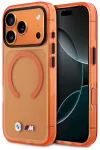 BMW M Case IML Metal Logos MagSafe Aizsargapvalks priek&scaron; iPhone 17 Pro Max / oranžs