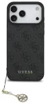 "Guess 4G Charm Case" dėklas, skirtas "iPhone 17 Pro Max Tone on Tone", pilkas