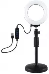Ring LED lamp Puluz with adjustable base PU391