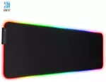 Riff RGB-01 žaidimų pelės kilimėlis, gumuotas audinys su USB RGB LED ap&scaron;vietimu (80x30cm), juodas