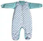 Rompers Green Stars 80 cm (602)