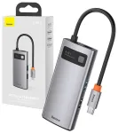 Baseus CAHUB-CY0G Metal Gleam Series 4in1 PD Hubs USB-C uz USB 3.0 / USB 2.0 / HDMI / USB-C