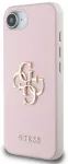 Guess PU Grained 4G Metal Logo Case Aizsargapvalks priek&scaron; Apple iPhone 16e