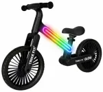 Trike Fix Glow LED Balansa Ritenis Melns