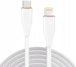 Gembird CC-USB2S-CM8PM-1.5M-W Premium USB-C uz Lightning uzlādes un datu kabelis 1.5m / balts