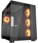 COUGAR FV150 RGB PC Case, Mid Tower, Black
