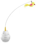 ROJECO Q2 Rotating Laser Toy with a Feather for Cats