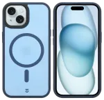 Tactical MagForce Hypersand Cover for Apple iPhone 15 Deep Blue