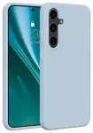 Etteri silikoninis telefono dėklas, skirtas Samsung Galaxy S25 Plus, &scaron;viesiai mėlynas