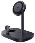 Wireless Magnetic Charging Stand EnerFill FS41 3-in-1 22.5W USB-C, Black