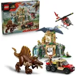 LEGO 76976 Jurassic World Spinosaurus & Quetzalcoatlus Air Mission Konstruktors