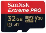 SanDisk microSDHC Extreme Pro 32GB U3 V30 UHS-I A1 100/90 MB/s