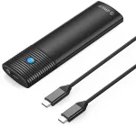Korpusas M.2 kietajam diskui Orico NVMe/SATA 10Gbps Black