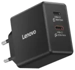 Lenovo Dual USB-C 65W GaN įkroviklis