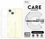 CARE by PanzerGlass Urban Combat Case telefonų dėklas, skirtas iPhone 15 Plus 6,7" MagSafe baltas|white 1419