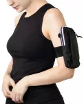 Wozinsky WSDB-B armband phone bag for running - black