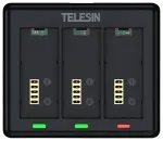Charger for 3 batteries for GoPro HERO 13 Telesin (S0-BCG-12-TGP)