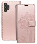 MEZZO tree knyginio tipo telefono dėklas Samsung Galaxy A32 4G (A325) auksinis