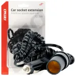 Car lighter socket extender 12V 24V 300cm AMIO-03805
