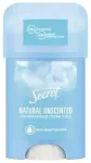 Kreminis antiperspirantas moterims SECRET Natural Unscented 40ml