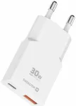 Swissten Slim Travel GaN USB-C / USB Tīkla Lādētājs 30W