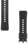 Tactical Quick Release Silicone Band Viedpulksteņu siksniņa 18mm / melns