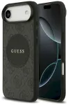 Case Guess 4G Circle Classic Logo MagSafe Aizsargapvalks priek&scaron; iPhone Air / melns