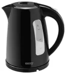 Camry Kettle CR 1255 Standard 2200 W 1.7 L Plastic 360&deg; rotational base Black 5908256839779