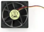 Gembird FANCASE/BALL 80 mm datora korpusa ventilators ar lodī&scaron;u gultni