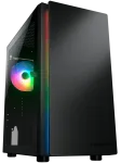 COUGAR Purity RGB PC Case, Mini Tower, Black