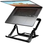 AXAGON STND-LAB ALU stand for 10'' - 17,3'' laptops, 8 adjustable angles, black