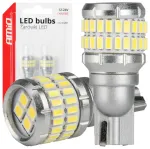 LED bulbs CANBUS T15 W16W 48SMD 4SMD 3014 3030 White 12V 24V AMIO-04261