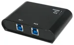 Adapteris USB LogiLink USB - USB-B x2 Black (UA0216)