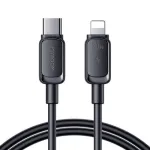 Joyroom Type-C - Lightning kabelis Multi-Color Series A14, 20W, 480mb/s, 1.2m, Black (S-CL020A111B)